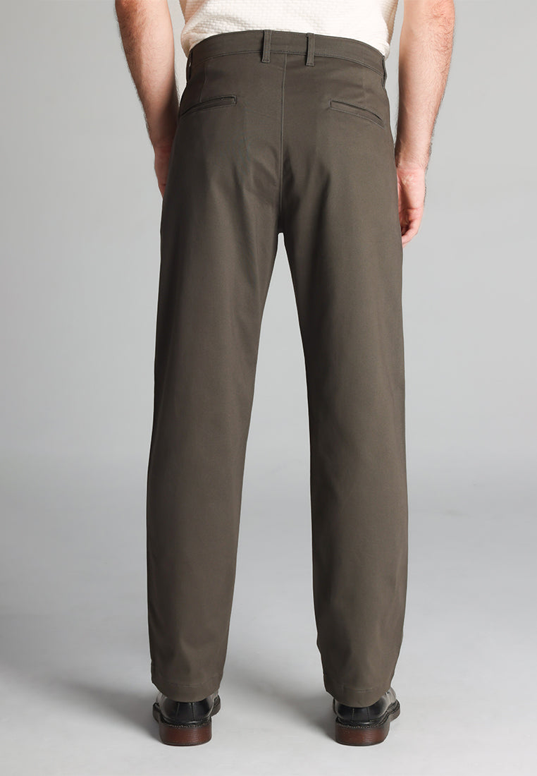 MOC - Celana Panjang Chinos Pria Ward - Charcoal
