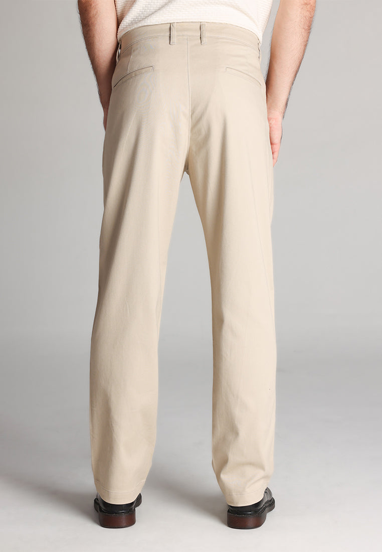 MOC - Celana Panjang Chinos Pria Ward - Beige
