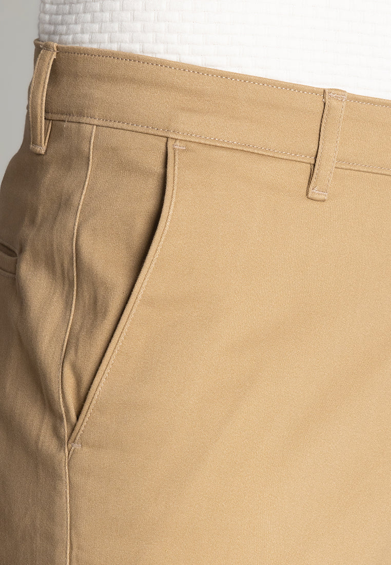 MOC - Celana Panjang Chinos Pria Ward - Brown