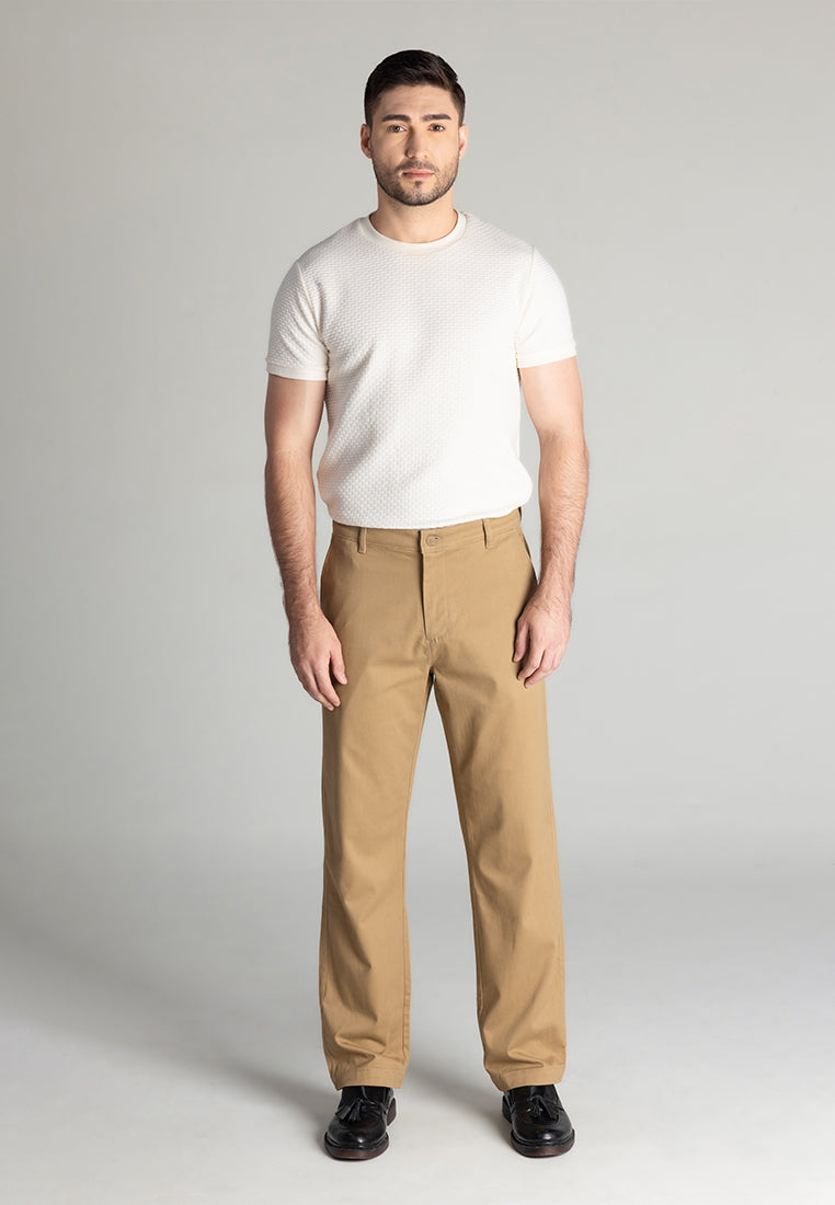 MOC - Celana Panjang Chinos Pria Ward - Brown