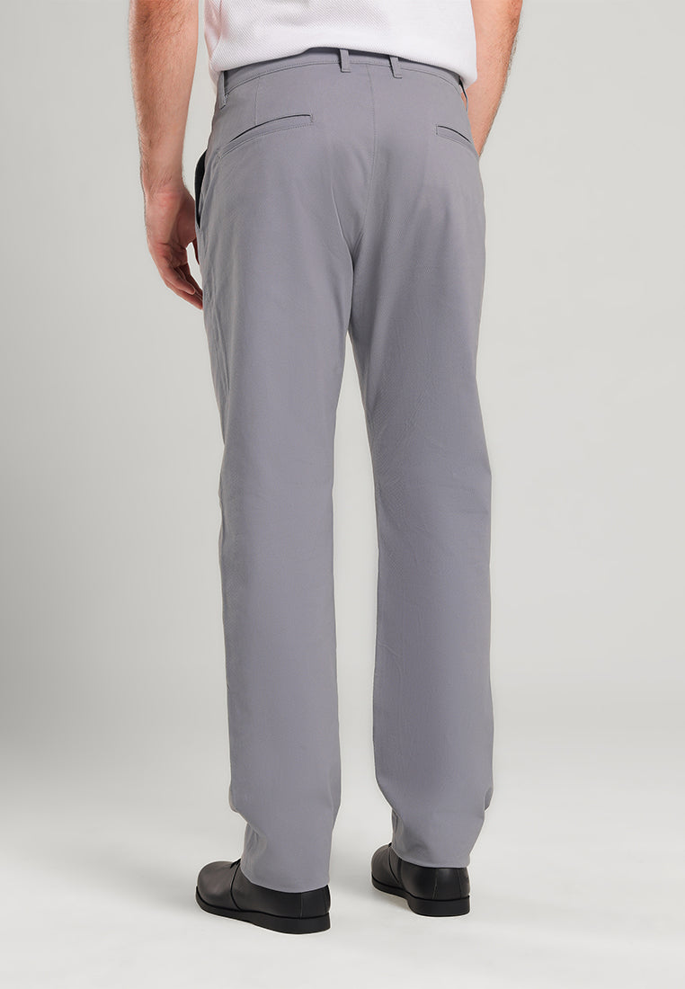 MOC Celana Panjang Chinos Pria Regular Fit Svarga - Grey