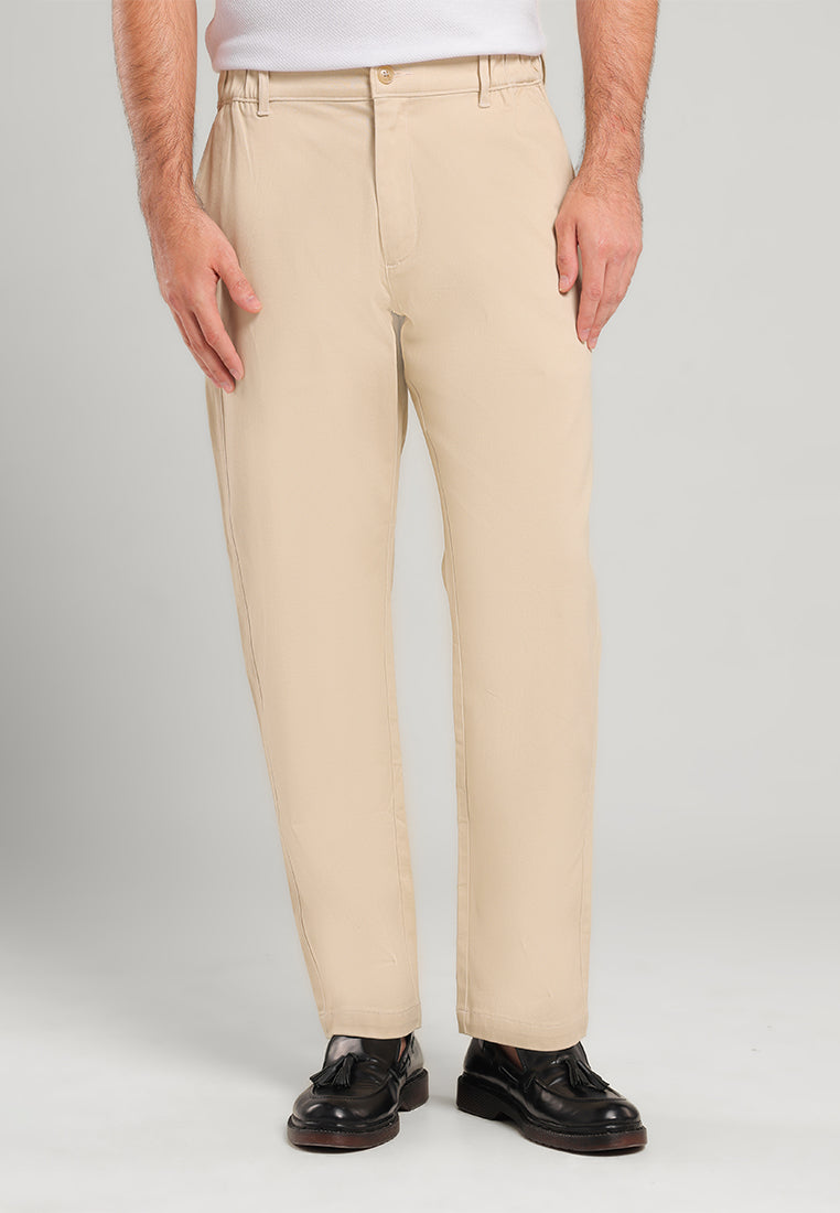 MOC Celana Panjang Chinos Pria Winton - Light Khaky