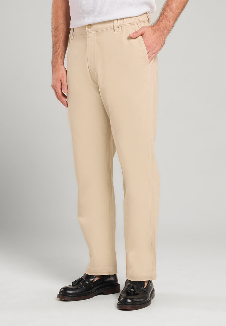 MOC Celana Panjang Chinos Pria Winton - Light Khaky