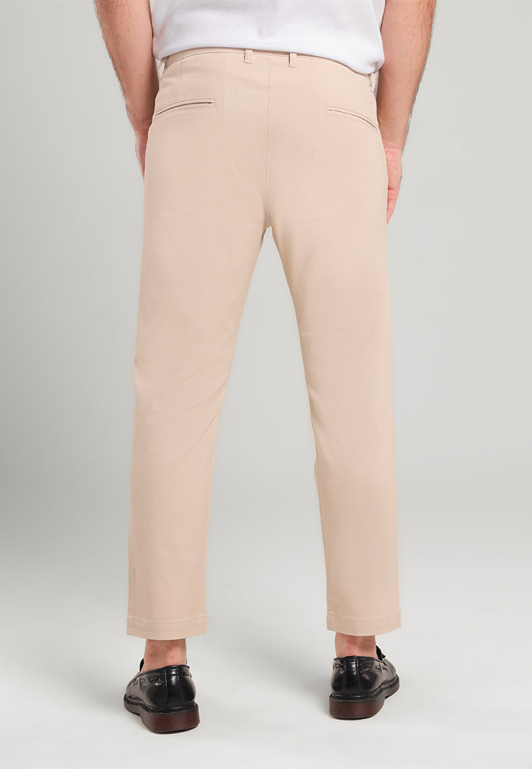 MOC Celana Panjang Ankle Pants Pria Wendel - Beige