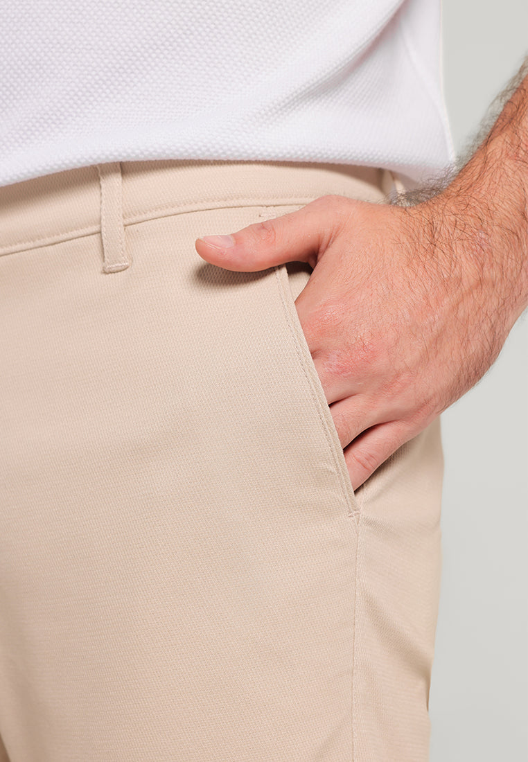 MOC Celana Panjang Ankle Pants Pria Wendel - Beige