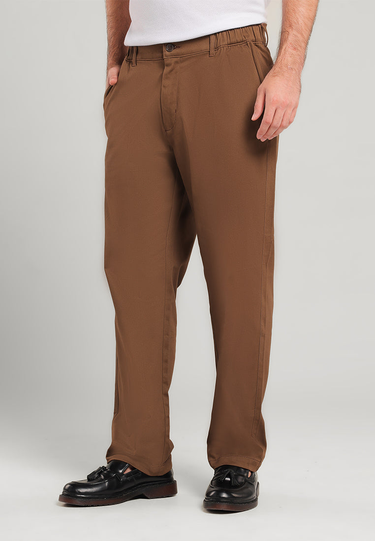 MOC Celana Panjang Chinos Pria Winton - Brown