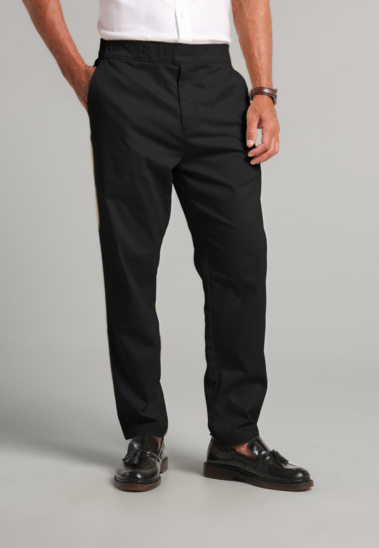 MOC - Celana Panjang Chinos Pria Gorman - Black