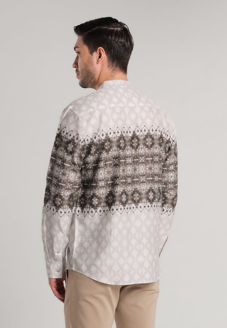 MOC Kemeja Shanghai Lengan Panjang Bayram - Khaky