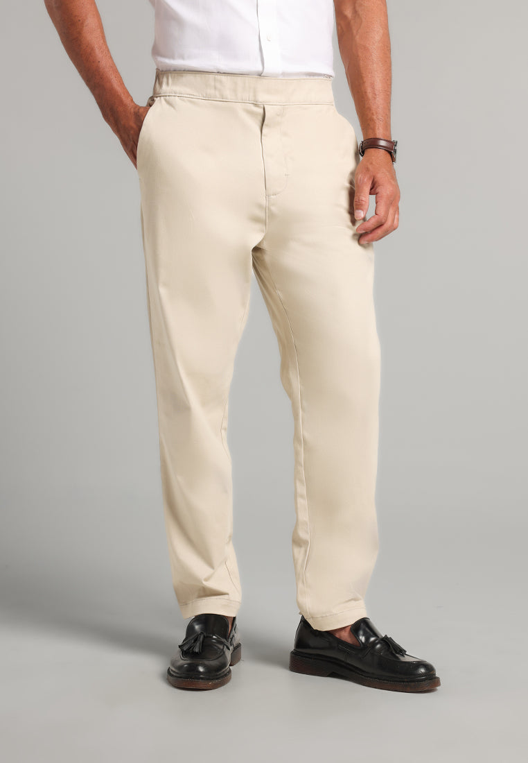 MOC - Celana Panjang Chinos Pria Gorman - Beige