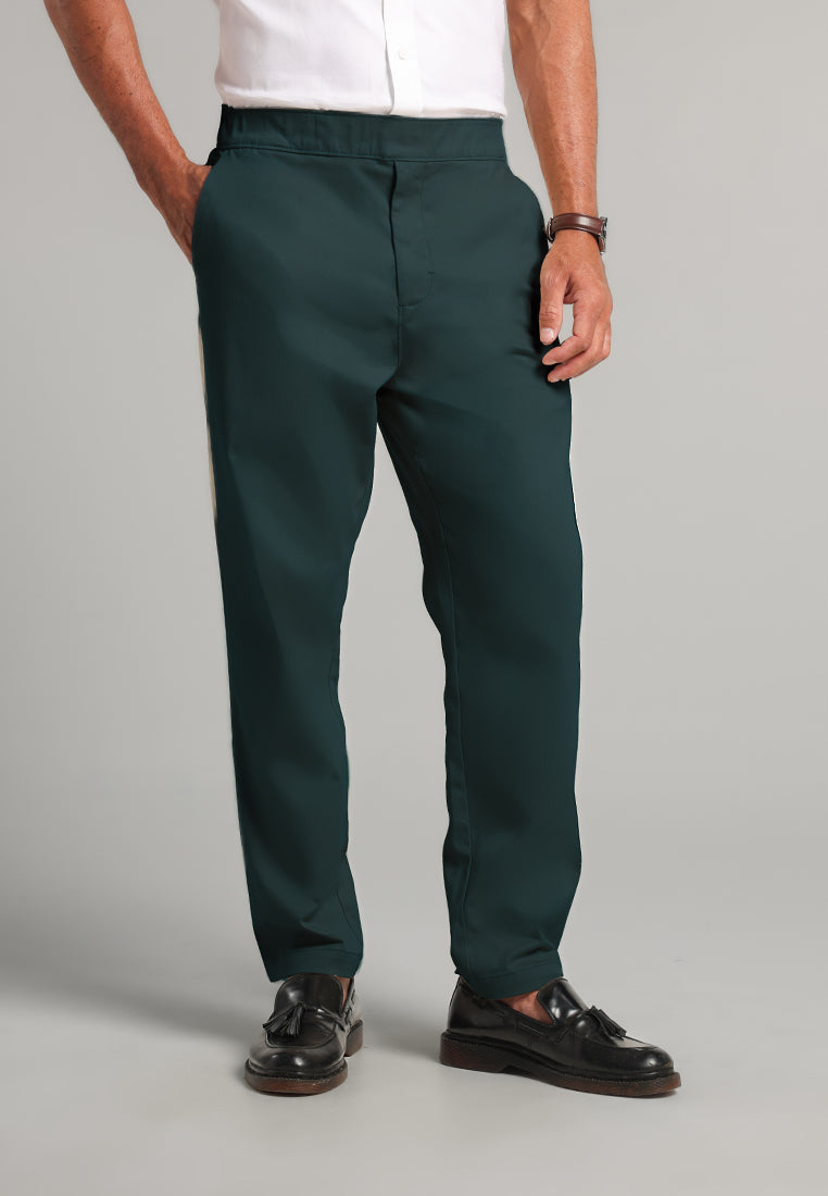 MOC - Celana Panjang Chinos Pria Gorman - Dark Green