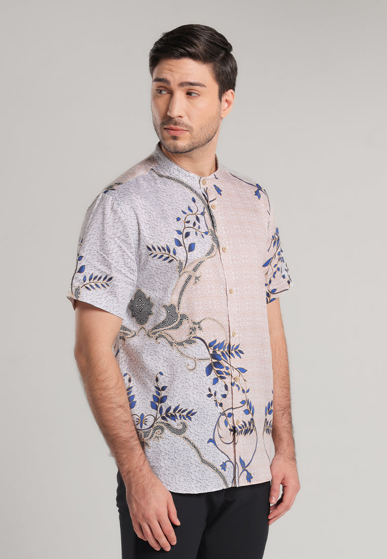 MOC - Kemeja Batik Shanghai Lengan Pendek Kairo - Khaky