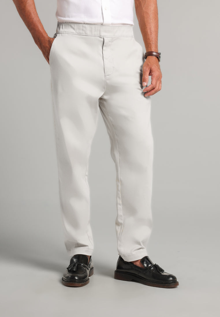 MOC - Celana Panjang Chinos Pria Gorman - Light Grey