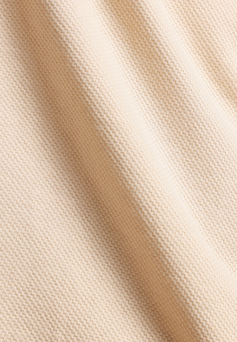 MOC - Kaos Polo Pria Lengan Pendek Aziel - Beige