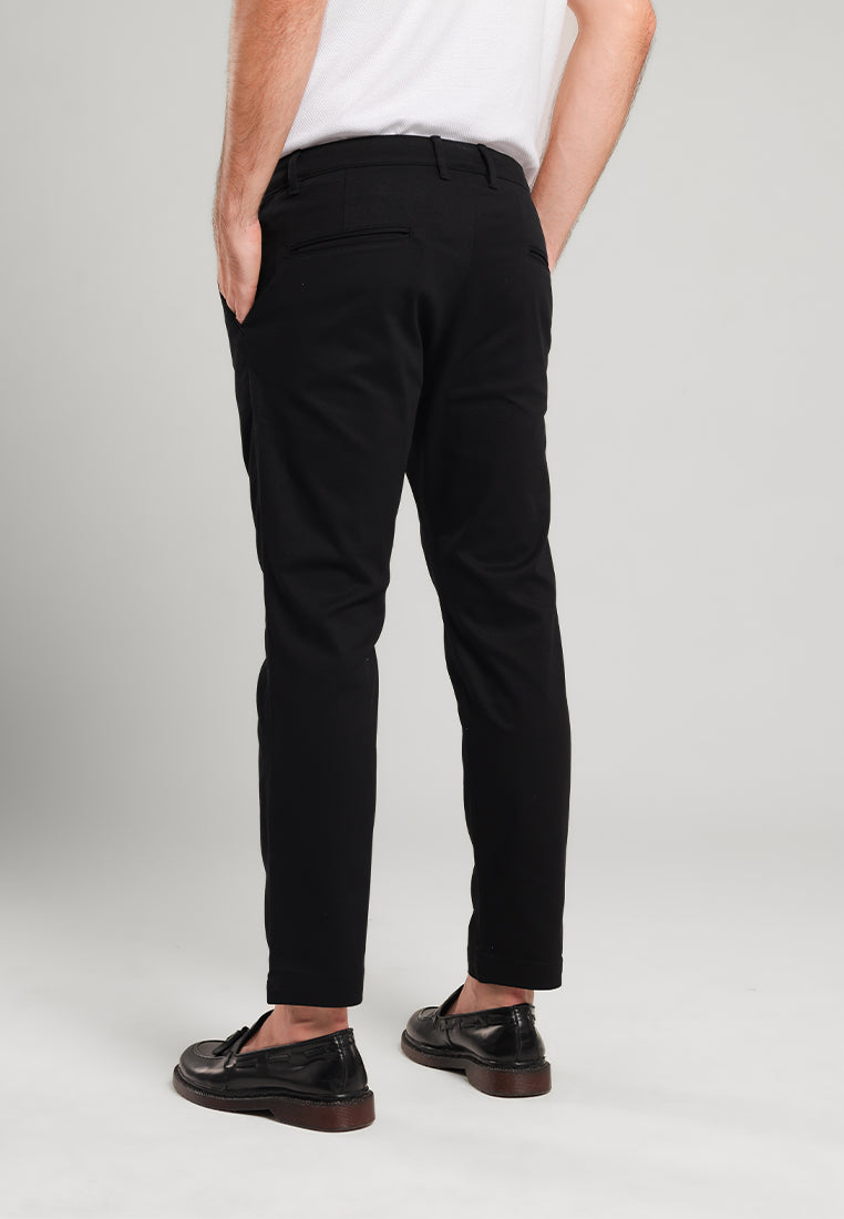 MOC Celana Panjang Ankle Pants Pria Wendel - Black