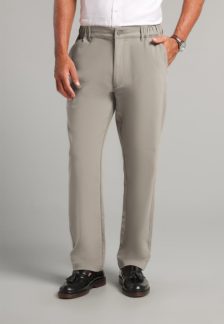 MOC - Celana Panjang Chinos Pria Jaco - Light Grey