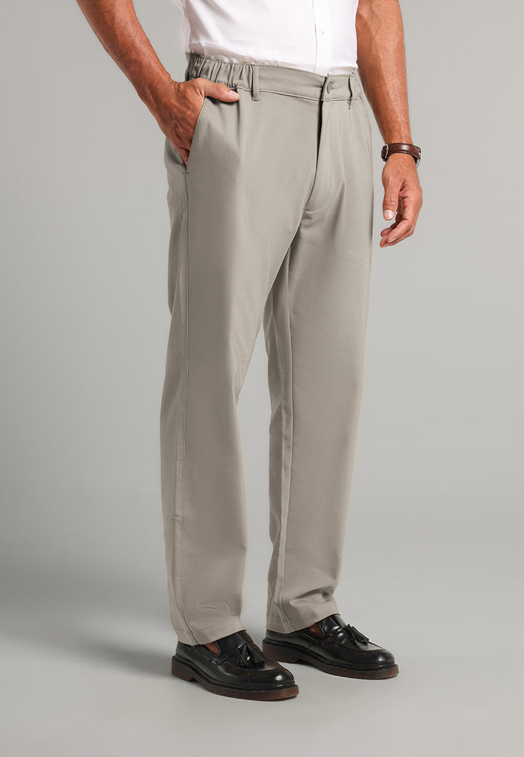 MOC - Celana Panjang Chinos Pria Jaco - Light Grey