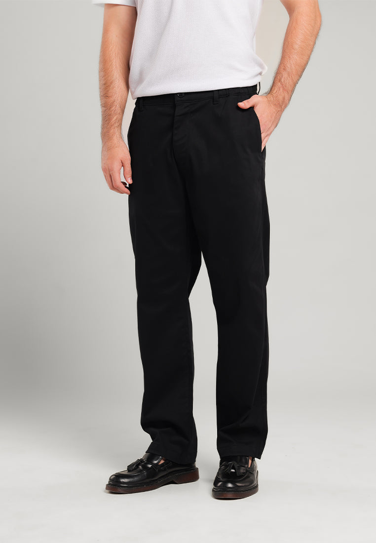 MOC Celana Panjang Chinos Pria Winton - Black