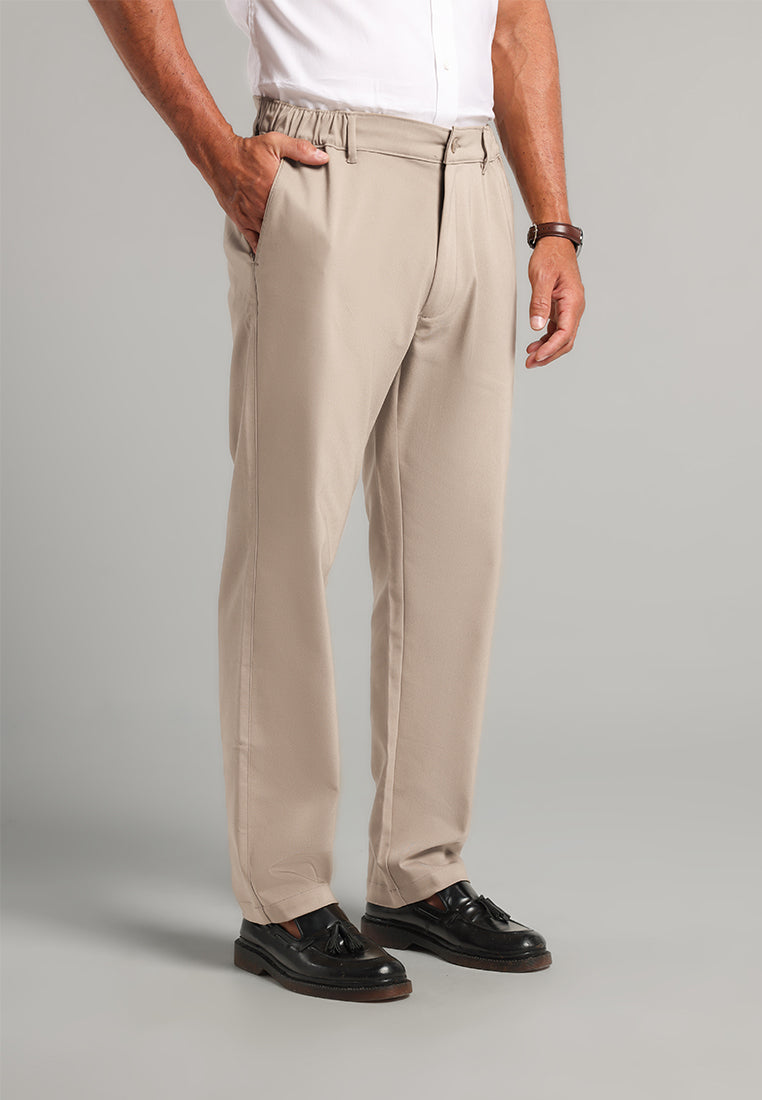 MOC - Celana Panjang Chinos Pria Jaco - Khaky