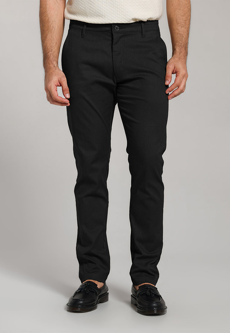 MOC - Celana Panjang Chinos Pria Tucano - Black