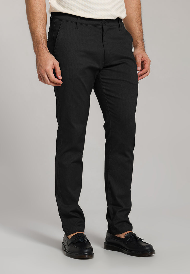 MOC - Celana Panjang Chinos Pria Tucano - Black