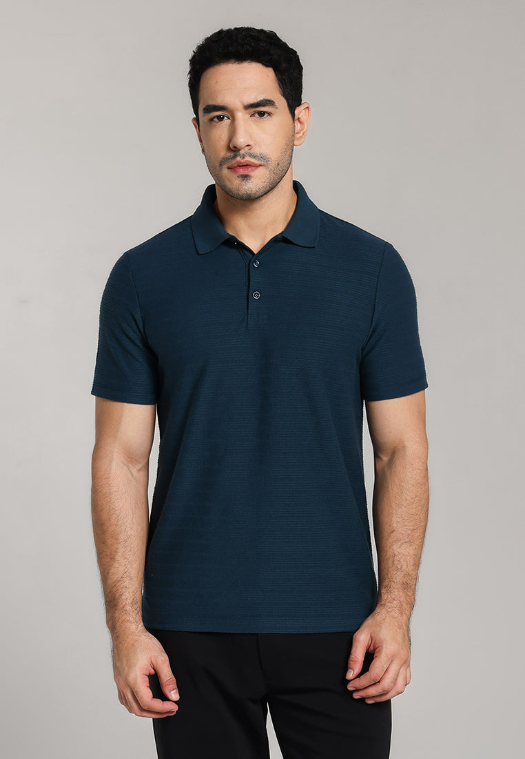 MOC - Kaos Polo Pria Lengan Pendek Arvin - Teal