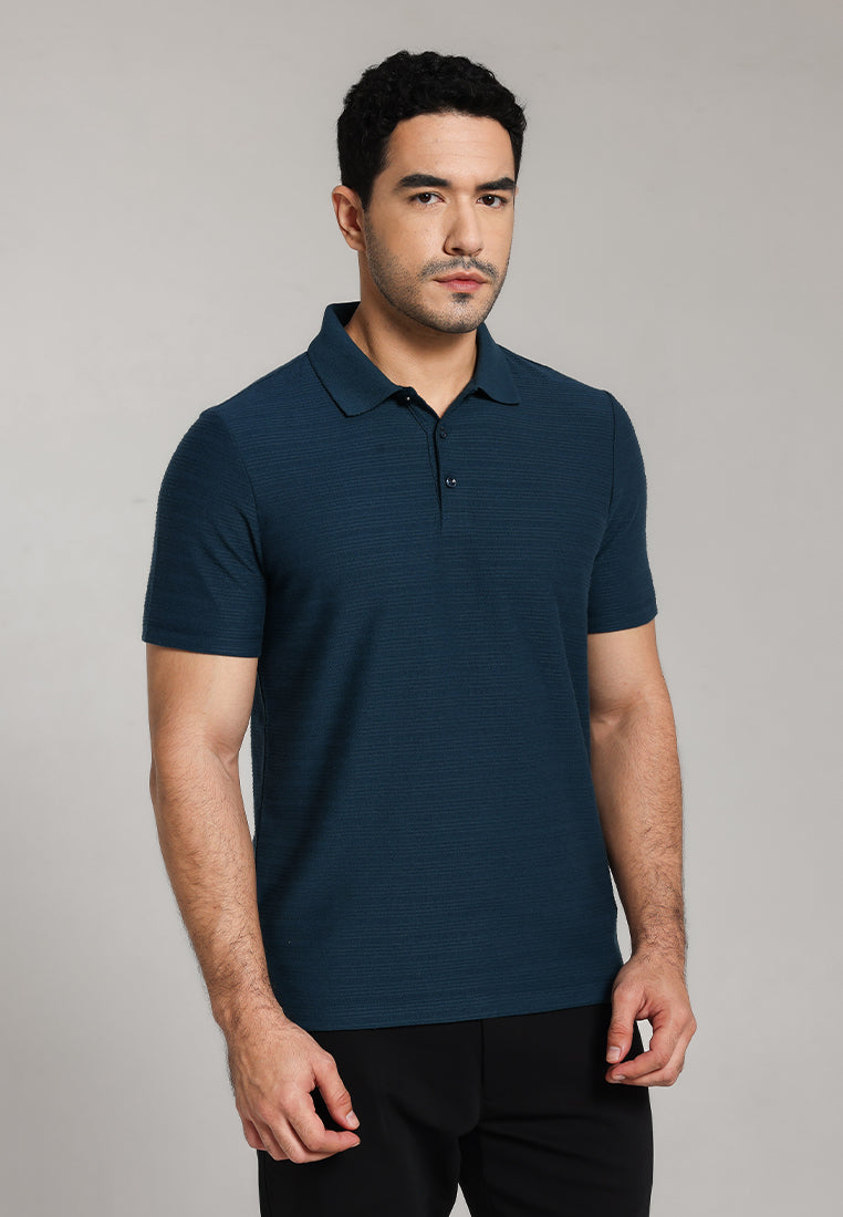 MOC - Kaos Polo Pria Lengan Pendek Arvin - Teal