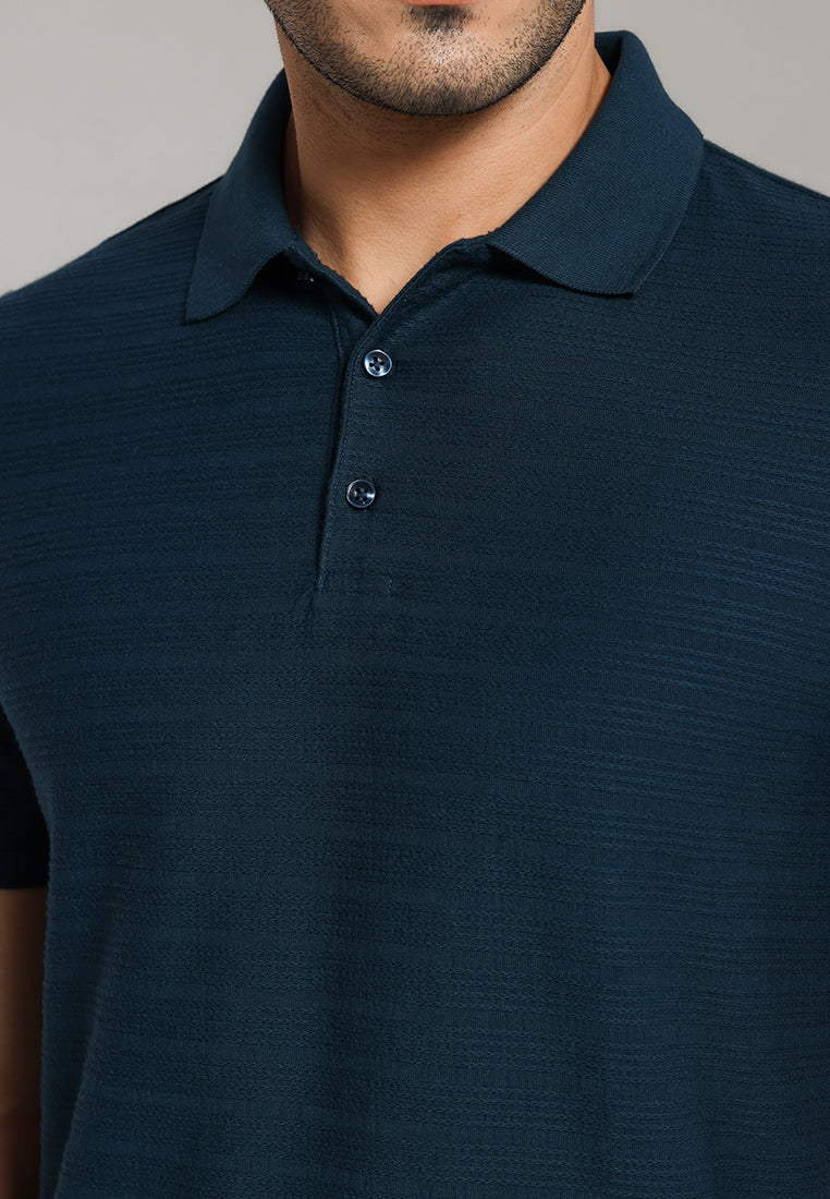 MOC - Kaos Polo Pria Lengan Pendek Arvin - Teal