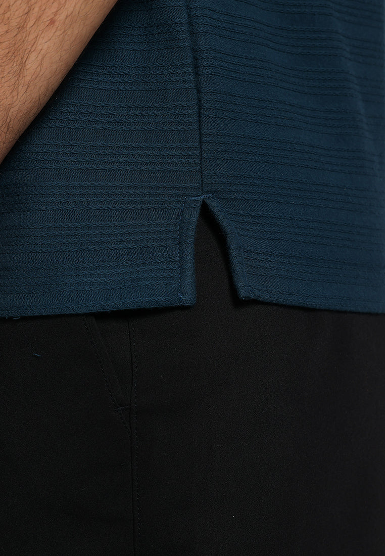 MOC - Kaos Polo Pria Lengan Pendek Arvin - Teal