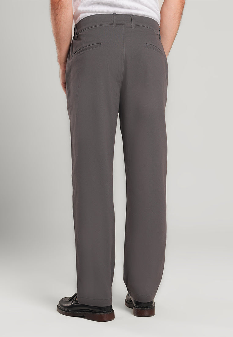 MOC Celana Panjang Chinos Pria Winton - Dark Grey