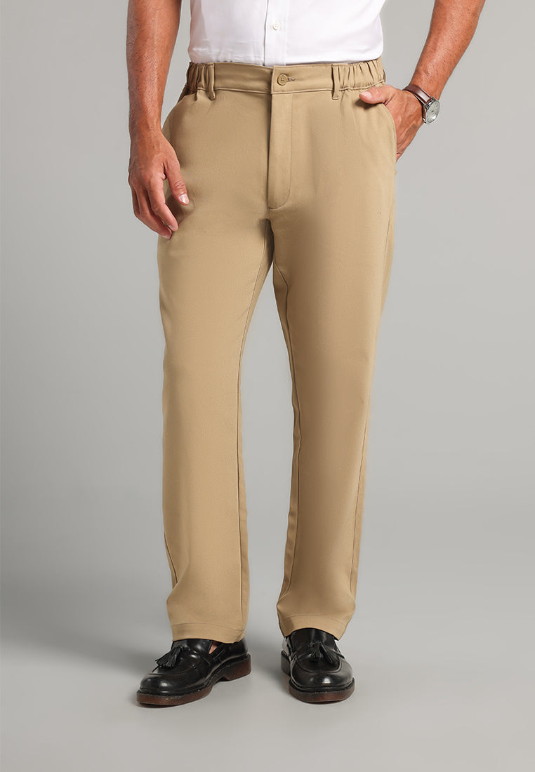 MOC - Celana Panjang Chinos Pria Jaco - Light Brown