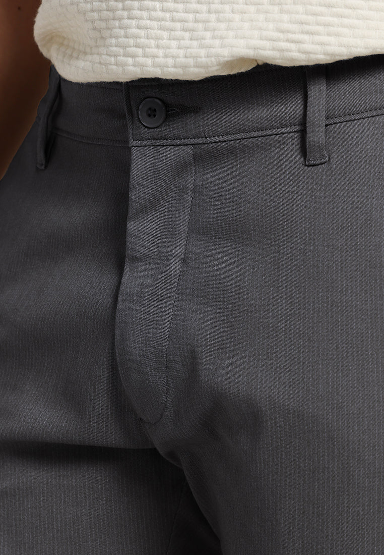 MOC - Celana Panjang Chinos Pria Tucano - Dark Grey