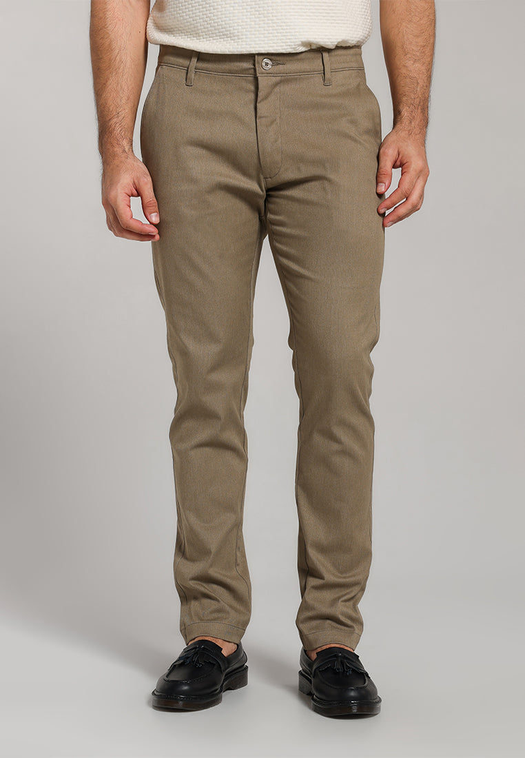 MOC - Celana Panjang Chinos Pria Tucano - Khaki
