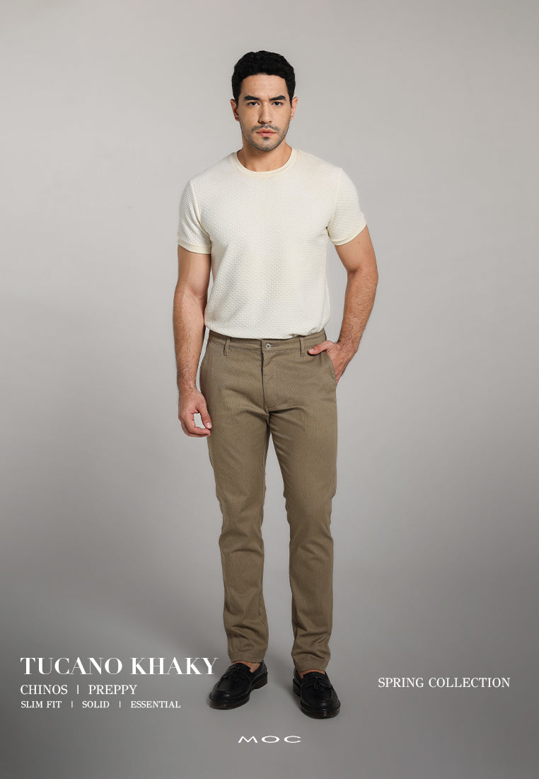 MOC - Celana Panjang Chinos Pria Tucano - Khaki
