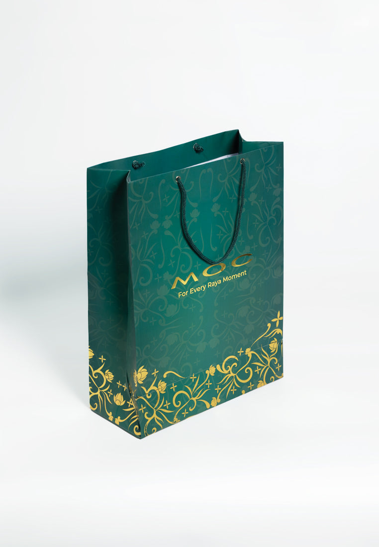 MOC Paper Bag Raya Edition - Green
