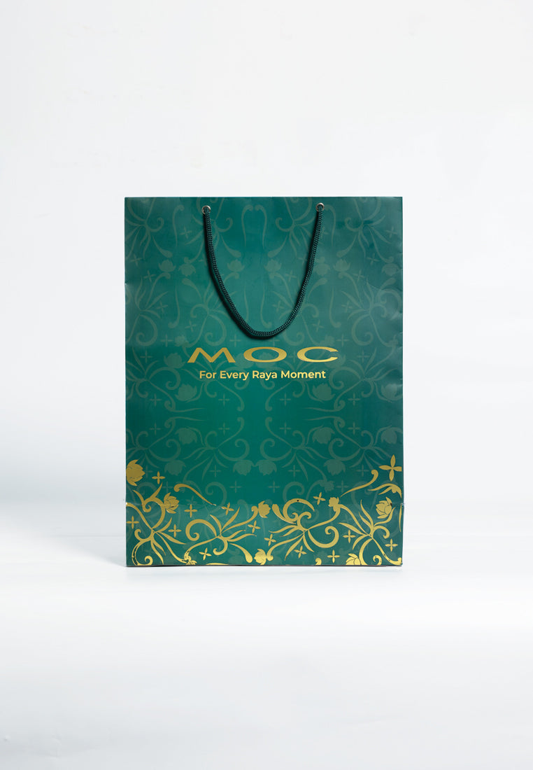 MOC Paper Bag Raya Edition - Green
