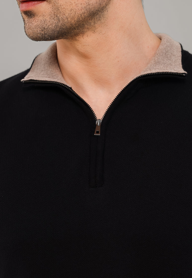 MOC Sweatshirt Lengan Panjang Pria Turner - Black