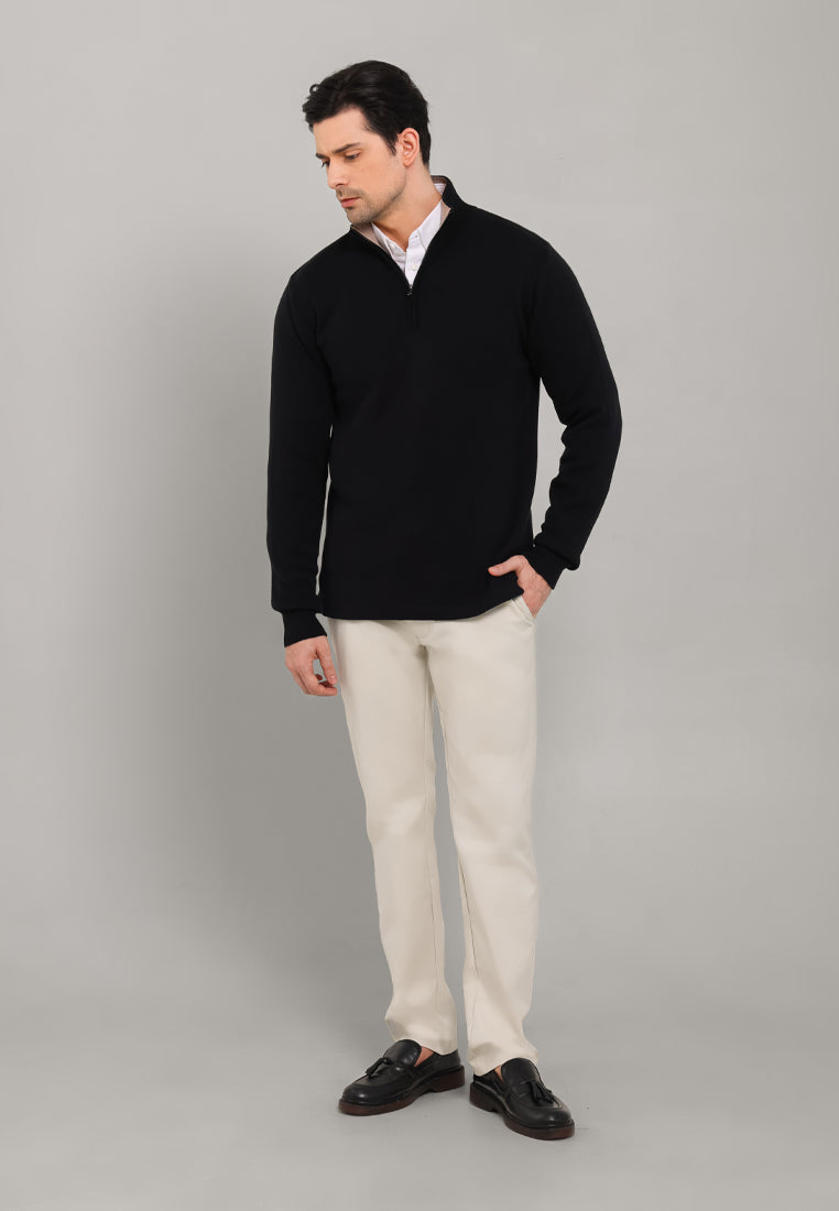 MOC Sweatshirt Lengan Panjang Pria Turner - Black