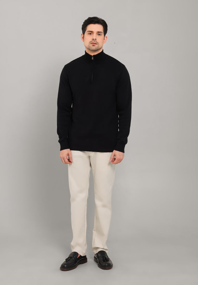 MOC Sweatshirt Lengan Panjang Pria Turner - Black