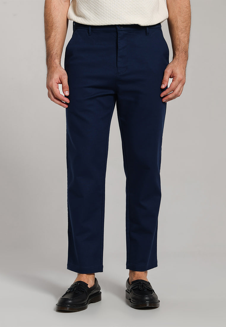 MOC - Celana Panjang Chinos Pria Murici - Dark Blue