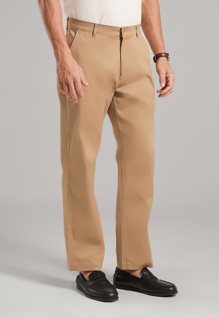 MOC Celana Panjang Chinos Pria Billy 2 - Khaki