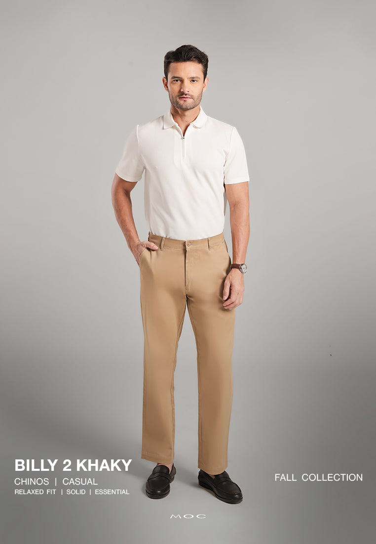 MOC Celana Panjang Chinos Pria Billy 2 - Khaki
