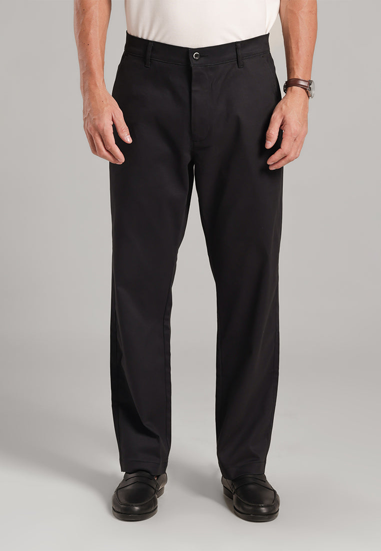 MOC Celana Panjang Chinos Pria Billy 2 - Black