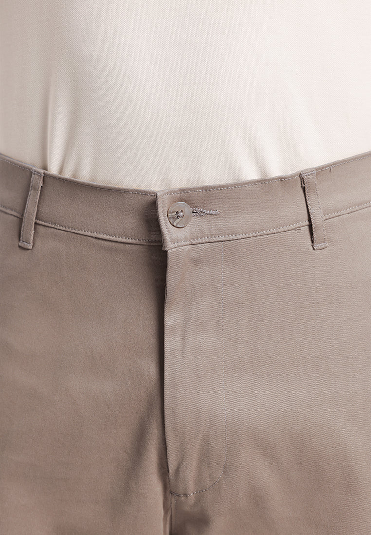 MOC Celana Panjang Chinos Pria Billy 2 - Grey Dark