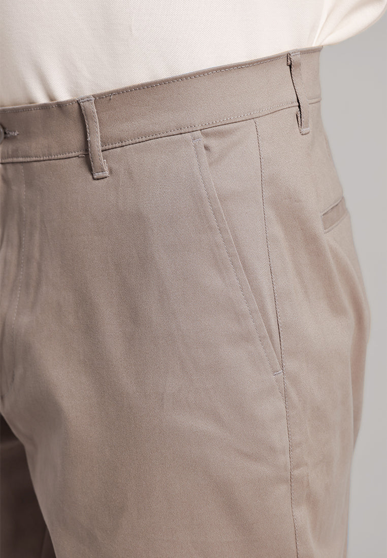MOC Celana Panjang Chinos Pria Billy 2 - Grey Dark