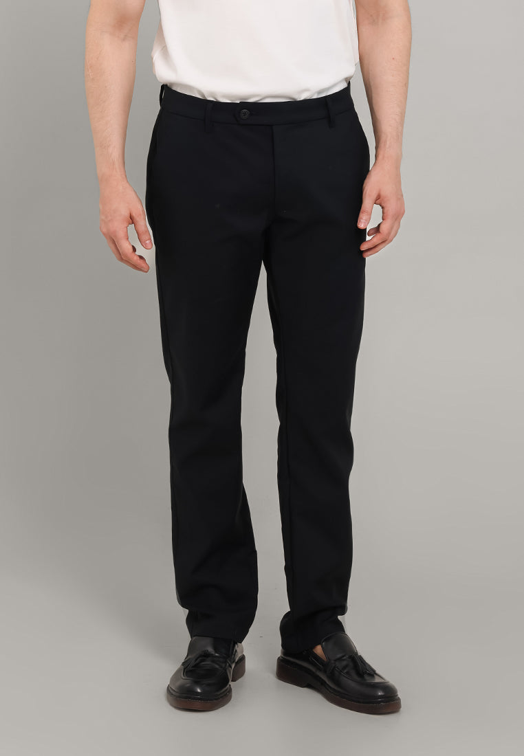 MOC Celana Panjang Chinos Pria Prescott - Black