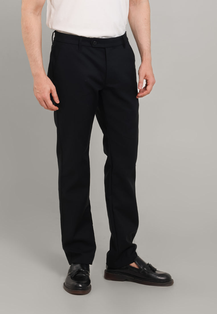 MOC Celana Panjang Chinos Pria Prescott - Black