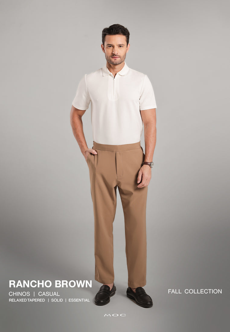 MOC Celana Panjang Chinos Pria Rancho - Brown