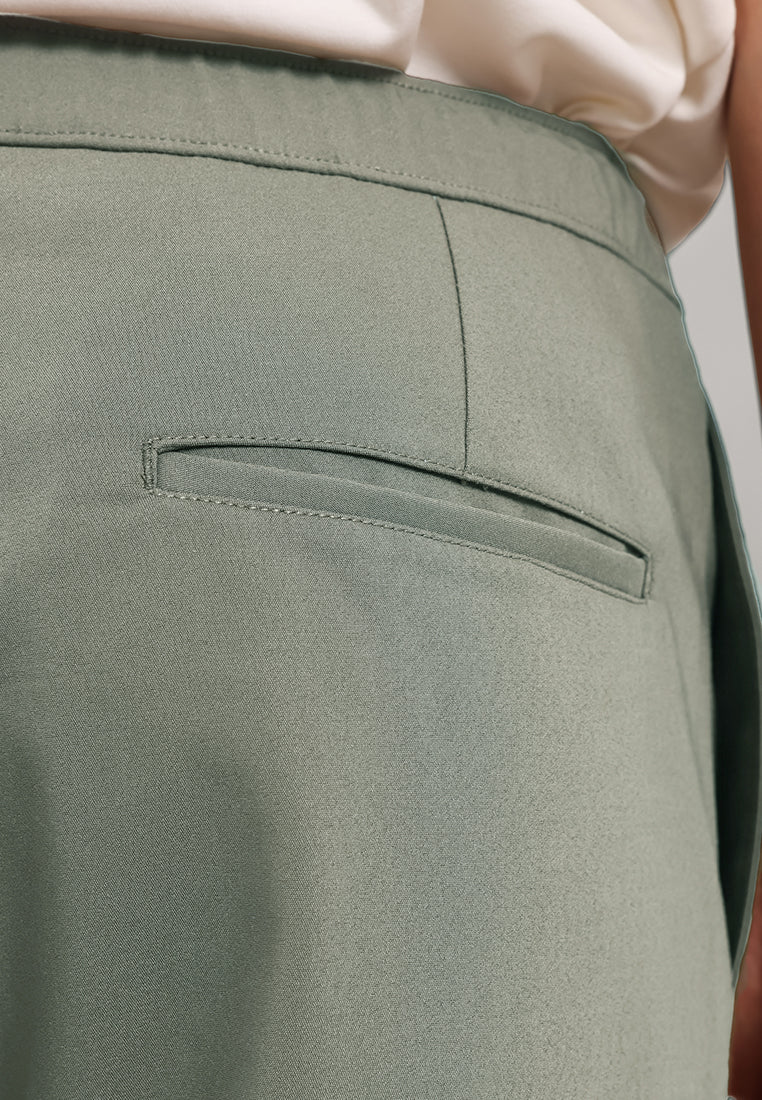 MOC Celana Panjang Ankle Pants Zenith - Light Green