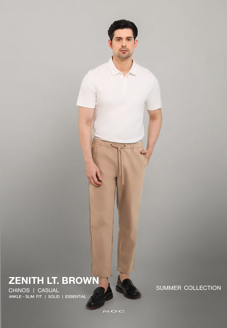 MOC Celana Panjang Ankle Pants Zenith - Light Brown