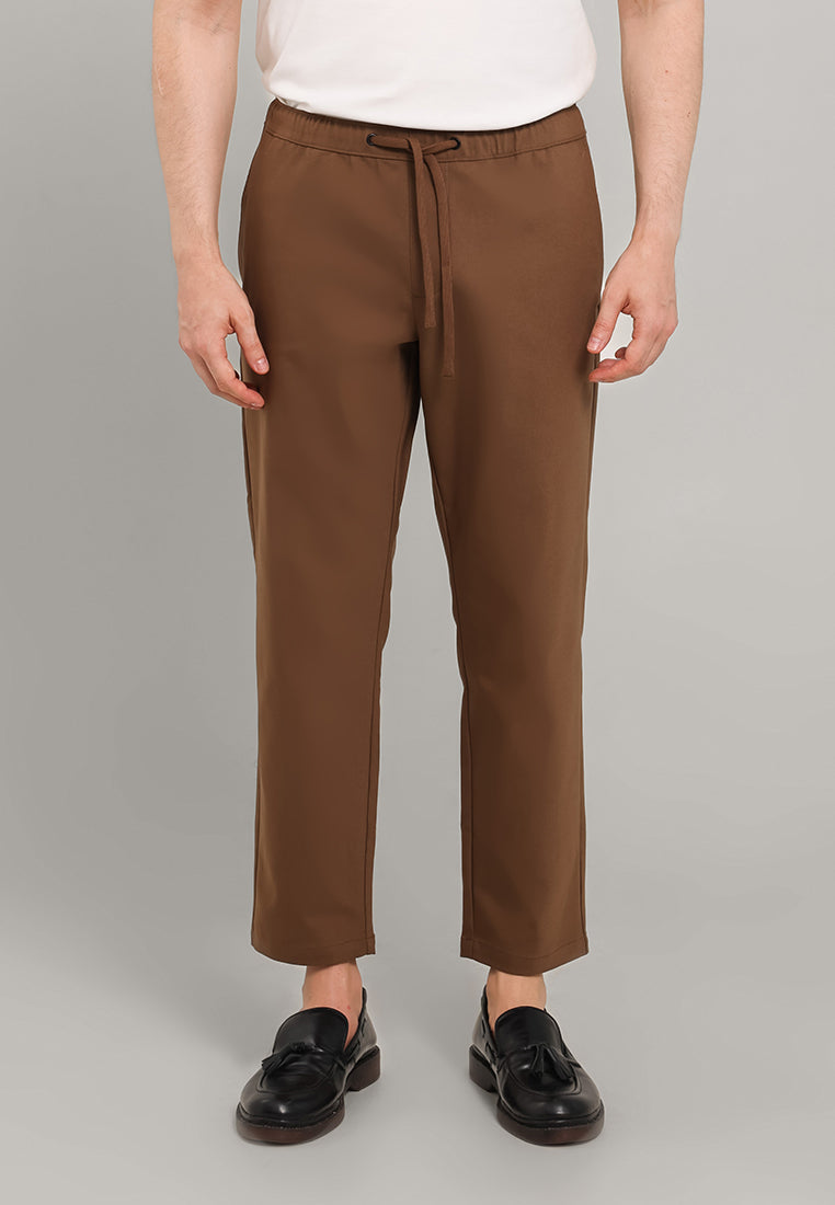 MOC Celana Panjang Ankle Pants Zenith - Dark Brown